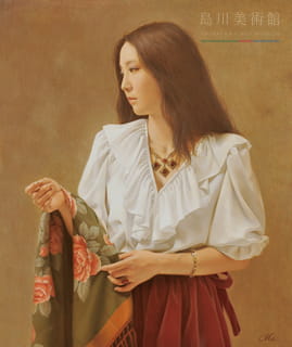 森本草介《若い女》1985年